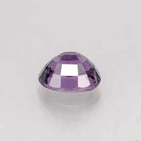 0,82 ctw natürlicher violetter Spinell, Oval Schliff, VVS-VS