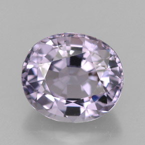 2,22 ctw natürlicher violetter Spinell, Oval Schliff, VS-SI