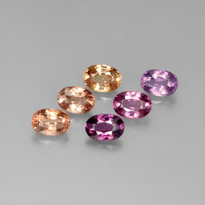  ct natürliche mehrfarbiger Spinell-Edelsteine, Oval Schliff, VVS