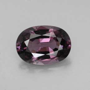 1,88 ctw natürlicher violetter Spinell, Oval Schliff, VS