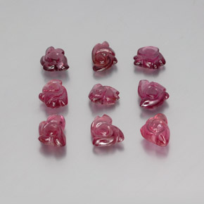  ct natürliche roter Spinell-Edelsteine, Fantasieschliff, Transparent