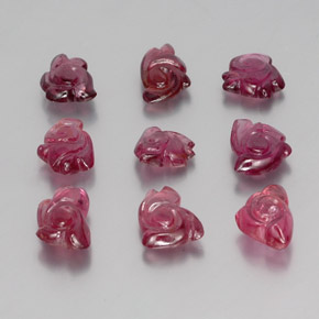  ct natürliche roter Spinell-Edelsteine, Fantasieschliff, Transparent