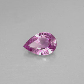0,60 ctw natürlicher violetter Spinell, Birnenform, VS