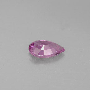 0,60 ctw natürlicher violetter Spinell, Birnenform, VS