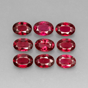  ct natürliche roter Spinell-Edelsteine, Oval Schliff, VS