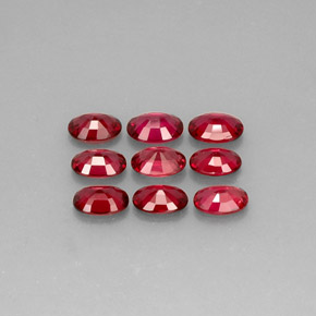  ct natürliche roter Spinell-Edelsteine, Oval Schliff, VS