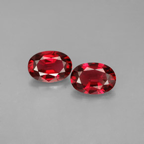  ct natürliche roter Spinell-Edelsteine, Oval Schliff, VS