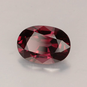 1,64 ctw natürlicher roter Spinell, Oval Schliff, VVS-VS