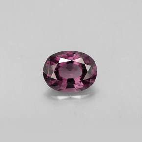 1,44 ctw natürlicher violetter Spinell, Oval Schliff, VS