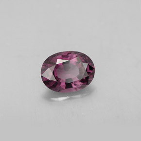 1,44 ctw natürlicher violetter Spinell, Oval Schliff, VS