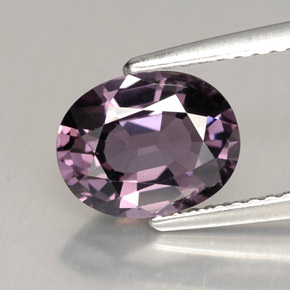 1,99 ctw natürlicher violetter Spinell, Oval Schliff, VVS-VS