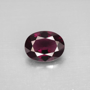 2,06 ctw natürlicher violetter Spinell, Oval Schliff, VVS