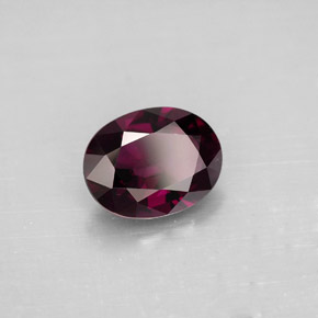 2,06 ctw natürlicher violetter Spinell, Oval Schliff, VVS
