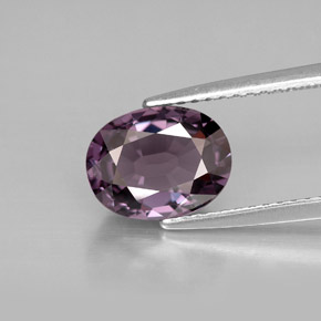 1,97 ctw natürlicher violetter Spinell, Oval Schliff, VVS