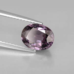 1,97 ctw natürlicher violetter Spinell, Oval Schliff, VVS