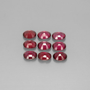  ct natürliche roter Spinell-Edelsteine, Oval Schliff, VS