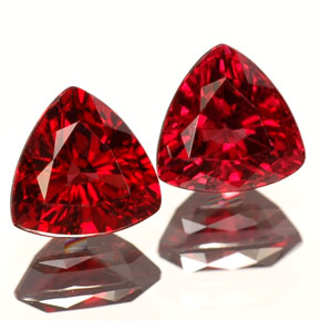  ct natürliche roter Spinell-Edelsteine, Trillion, VVS-VS