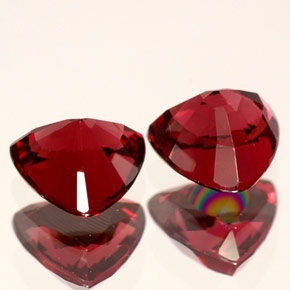  ct natürliche roter Spinell-Edelsteine, Trillion, VVS-VS