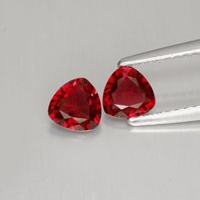  ct natürliche roter Spinell-Edelsteine, Trillion, VS