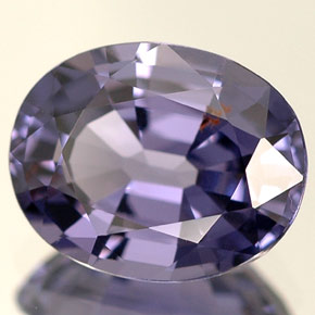 2,55 ctw natürlicher violetter Spinell, Oval Schliff, VVS