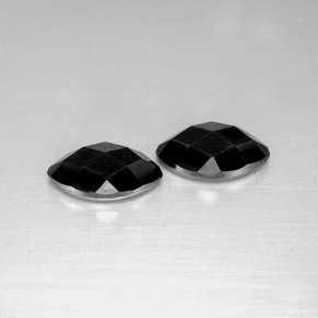  ct natürliche schwarzer Spinell-Edelsteine, Marquise, Lichtundurchlässig