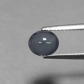 1,32 ctw natürlicher grauer Spinell, Oval Schliff, Transparent