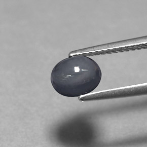 1,32 ctw natürlicher grauer Spinell, Oval Schliff, Transparent