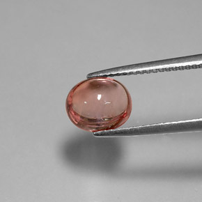 2,47 ctw natürlicher rosafarbener Spinell, Oval Schliff, Transparent