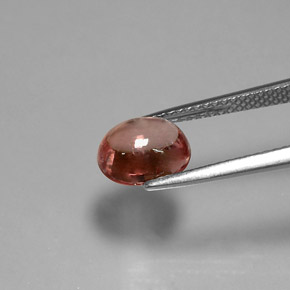 2,47 ctw natürlicher rosafarbener Spinell, Oval Schliff, Transparent
