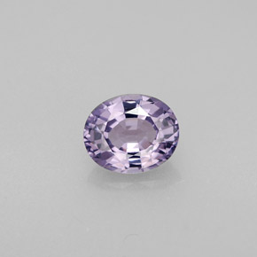 0,77 ctw natürlicher violetter Spinell, Oval Schliff, VS