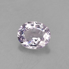 0,68 ctw natürlicher violetter Spinell, Oval Schliff, VVS-VS