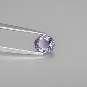 0,71 ctw natürlicher violetter Spinell, Oval Schliff, VS