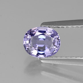 0,78 ctw natürlicher violetter Spinell, Oval Schliff, VS