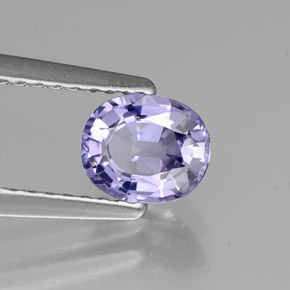 0,78 ctw natürlicher violetter Spinell, Oval Schliff, VS