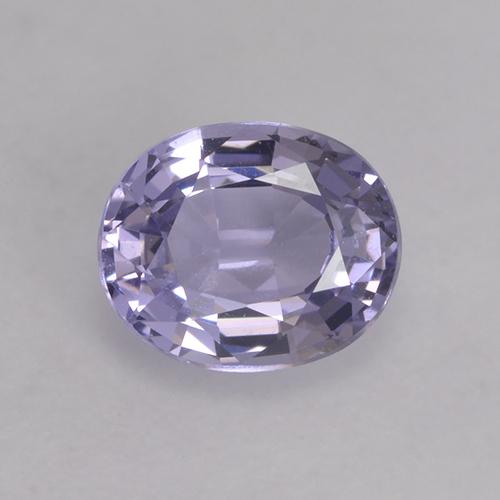 0,80 ctw natürlicher violetter Spinell, Oval Schliff, VVS-VS