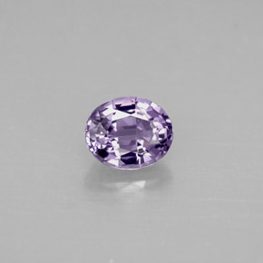 0,88 ctw natürlicher violetter Spinell, Oval Schliff, VVS