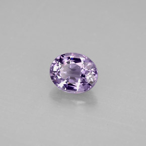 0,88 ctw natürlicher violetter Spinell, Oval Schliff, VVS