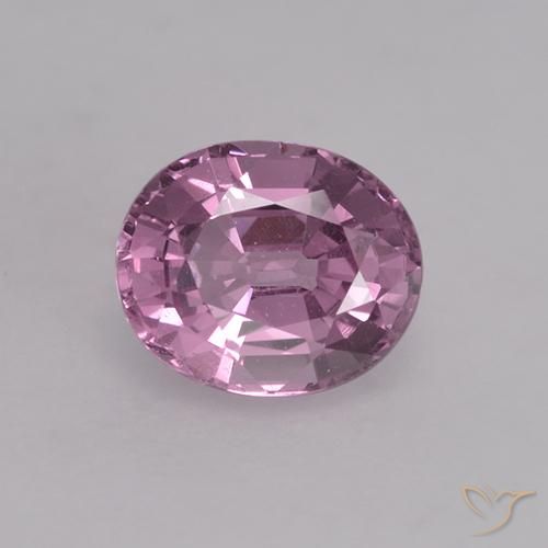 0.71ct Natürlicher Mittelviolett Spinell, Oval, VS