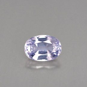 0,74 ctw natürlicher violetter Spinell, Oval Schliff, VVS-VS