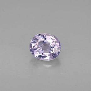 0,86 ctw natürlicher violetter Spinell, Oval Schliff, VVS-VS