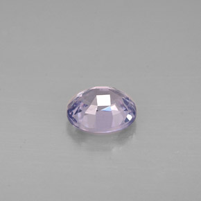 0,86 ctw natürlicher violetter Spinell, Oval Schliff, VVS-VS