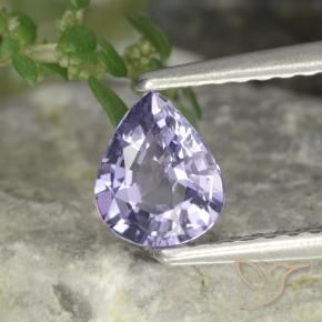 9,17 ctw natürlicher Rosaig-violett Spinell, Birnenform, VVS-VS