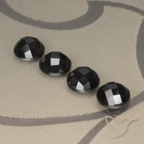 19.58 ct natürliche Schwarz Spinell-Edelsteine, Runden, Lichtundurchlässig