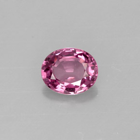0,67 ctw natürlicher violetter Spinell, Oval Schliff, VVS-VS