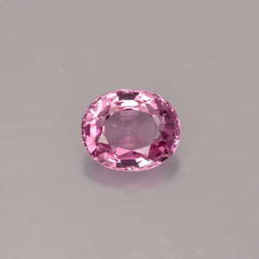 0,67 ctw natürlicher violetter Spinell, Oval Schliff, VVS-VS