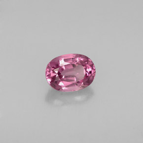 0,64 ctw natürlicher violetter Spinell, Oval Schliff, VVS-VS