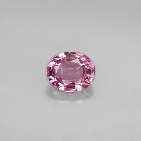 0,72 ctw natürlicher violetter Spinell, Oval Schliff, VVS-VS