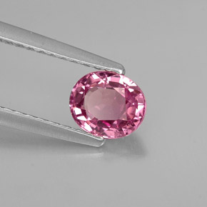 0,82 ctw natürlicher violetter Spinell, Oval Schliff, VS