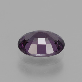 0,82 ctw natürlicher purpurfarbener Spinell, Oval Schliff, VVS