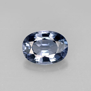 0,90 ctw natürlicher blauer Spinell, Oval Schliff, VVS